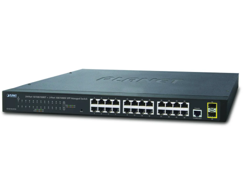 Коммутатор PLANET GS-4210-24T2S Коммутатор PLANET GS-4210-24T2S