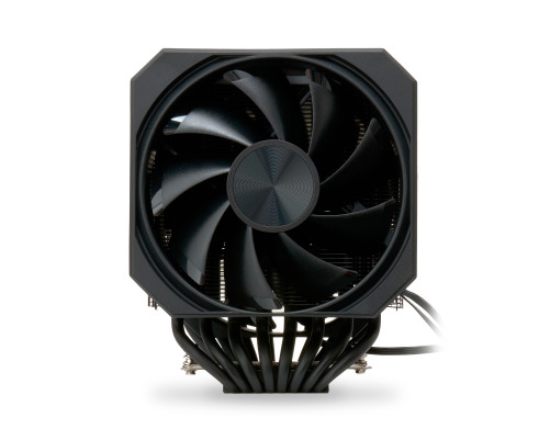 Вентилятор для процессора HSPD A128 BLACK ARGB cover (280W, 4-pin PWM, 155mm, Al/Cu, 8x6mm, ARGB cover, 1x130+1x120mm, 68CFM, 25dBA, 1650RPM, S: 1851/1700/1200/20XX/115X/13XX, AM5/AM4/AM3/AM2/AM3+/AM2+/FM2/FM1, black) Вентилятор для процессора HSPD A128 BLACK ARGB cover (280W, 4-pin PWM, 155mm, Al/Cu, 8x6mm, ARGB cover, 1x130+1x120mm, 68CFM, 25dBA, 1650RPM, S: 1851/1700/1200/20XX/115X/13XX, AM5/AM4/AM3/AM2/AM3+/AM2+/FM2/FM1, black)