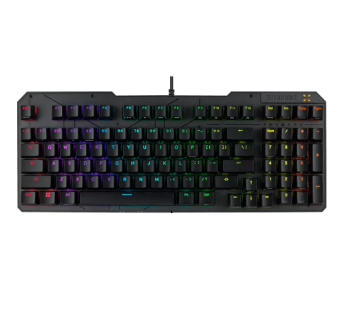 Клавиатура проводная игровая ASUS RA07 TUF K3 GEN II, механическая, 97 клавиш , USB, черный