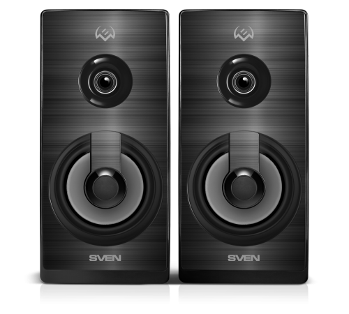 Акустическая система 2.0 SVEN SPS-512, 6 Вт, USB, подсветка, черный