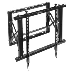 Кронштейн для видеостен ONKRON PRO7M система Push UP, 40-70"макс. 800*400, вылет от стены 106-124мм/ 259-277мм, рег. по вертикали 0-50мм, макс. нагрузка 45кг, портретная/альбомная ориентация, сверхточная регулировка в трех плоскостях