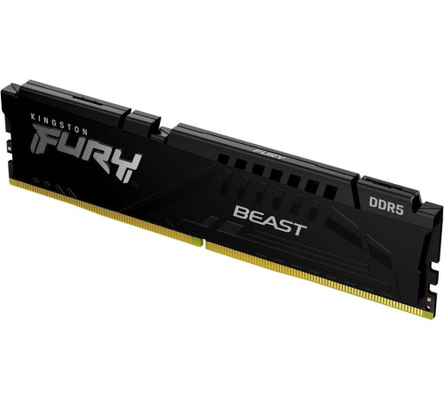 Модуль оперативной памяти Kingston 32GB FURY Beast Black XMP DDR5 5200Mhz
