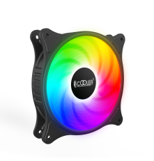 Вентилятор для корпуса PCCooler FX 120 ARGB (120x120x25mm, 4-pin PWM, ARGB, 52.79CFM, 33.2dBA, 2000RPM, Black)