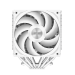 Вентилятор для процессора PCCooler RZ620 WH (260W, 4-pin PWM, 158mm, Al/Cu, 6x6mm, 2x120mm, 86.73CFM, 32dBA, 1800RPM, S: 1851/1700/1200/115X, AM5/AM4, white)