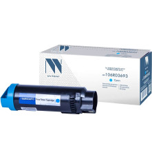 Тонер-картридж NVP NV-106R03693 Cyan для Xerox Phaser 6510/WorkCentre 6515 (4300 стр.)