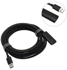 Кабель-удлинитель активный Vention USB 3.0 AM/AF с усилителем - 5м , черный
