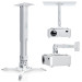 Кронштейн потолочный для проектора ONKRON K5A WHITE