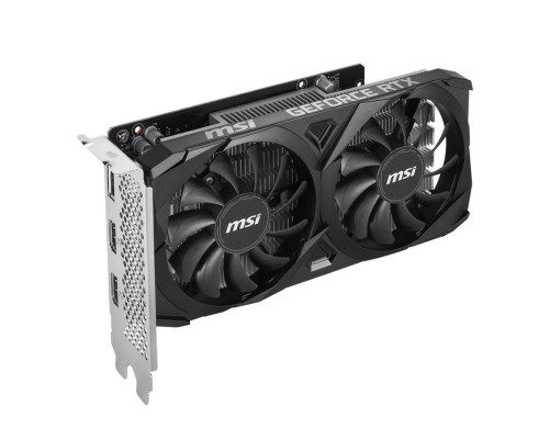 Видеокарта MSI GeForce RTX 3050 VENTUS 2X E 6G OC 6GB, GDDR6/96-bit Видеокарта MSI GeForce RTX 3050 VENTUS 2X E 6G OC 6GB, GDDR6/96-bit