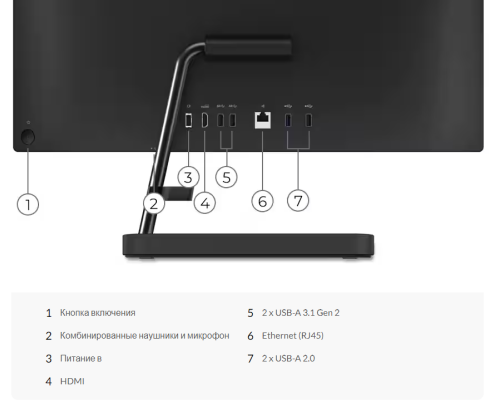 Моноблок Lenovo IdeaCentre AIO 3 27ALC6 F0FY00P4RU Моноблок Lenovo IdeaCentre AIO 3 27ALC6 F0FY00P4RU