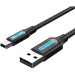 Кабель Vention USB 2.0 AM/mini B 5pin, 1 м, черный