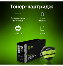 Картридж лазерный Cactus CS-Q7553AS Q7553A для HP P2014/P2015/M2727 (3000 стр.)
