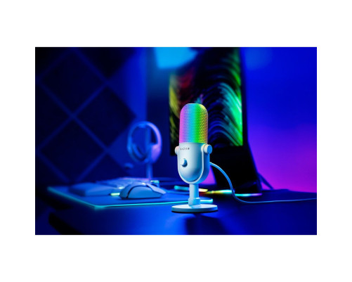 Микрофон Razer Seiren V3 Chroma, белый Микрофон Razer Seiren V3 Chroma, белый
