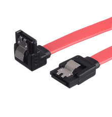 Кабель GoPower SATA (m)-SATA (m) 0.5 м, красный