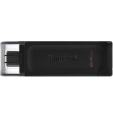 Накопитель USB Flash Drive Kingston 64Gb USB 3.2 DataTraveler 70 USB Type-C