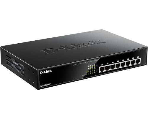 Коммутатор D-Link DGS-1008MP/B1A