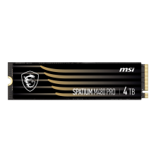 Твердотельный накопитель MSI SSD SPATIUM M480 Pro, 4TB, M.2(22x80mm)