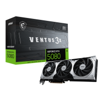 Видеокарта MSI GeForce RTX 5080 16G VENTUS 3X OC 16GB, GDDR7/256-bit