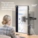 Кронштейн для монитора ONKRON D121E, 100*100, струбцина, наклон -85º+90º поворот 360º, вылет от основание 0-435мм, макс.перемещение по вертикали 200-340мм