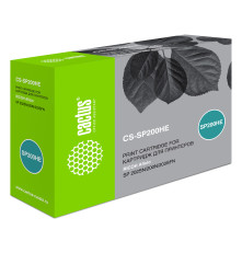 Картридж лазерный Cactus CS-SP200HE 407262 для Ricoh SP 202SN/200N/203SFN (2600 стр.)