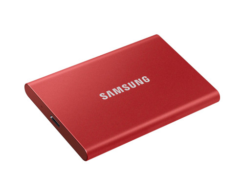 Внешний накопитель SSD Samsung T7, 2TB, USB 3.2 Gen2, красный