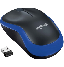 Мышь беспроводная Logitech M185, синий