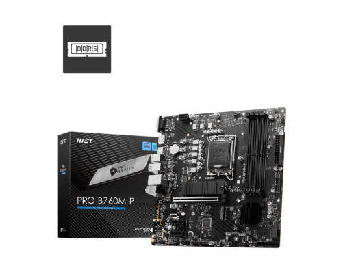 Материнская плата MSI PRO B760M-P (LGA1700)