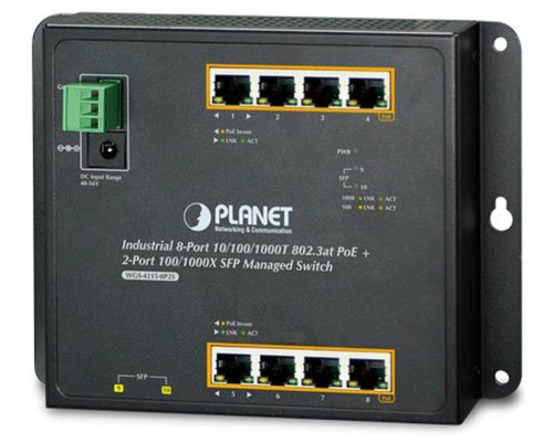 Коммутатор PLANET WGS-4215-8P2S