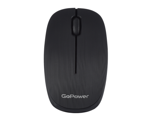 Мышь беспроводная GoPower GPM02, 3 кнопки, 1200 dpi, USB, черный Мышь беспроводная GoPower GPM02, 3 кнопки, 1200 dpi, USB, черный