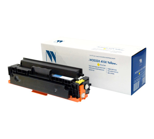 Тонер-картридж NVP NV-W2032X для HP LaserJet Pro M454dn/M454dw/M479fdw/M479fnw/M479dw/M479fdn, желтый, без чипа (6000 стр.)
