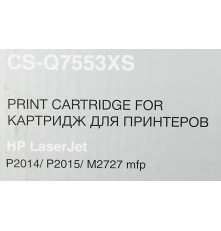 Картридж лазерный Cactus CS-Q7553XS Q7553X для HP P2014/P2015/M2727 (7000стр.)