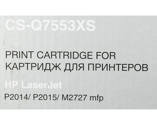 Картридж Cactus CS-Q7553XS Q7553X для HP P2014/P2015/M2727 (7000стр.) Картридж Cactus CS-Q7553XS Q7553X для HP P2014/P2015/M2727 (7000стр.)