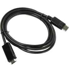 Кабель DisplayPort M-HDMI M, 1.8 м, черный Telecom [TA494)