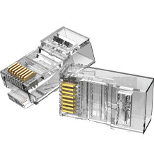 Коннектор Vention RJ45 (8p8c), cat. 5e, под витую пару (50шт.)