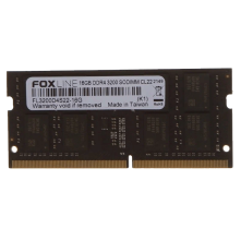Модуль оперативной памяти Foxline 16GB DDR4-3200 FL3200D4S22S-16G