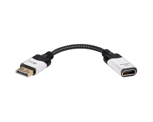 Адаптер DisplayPort(M)-HDMI(F), 0.15 м, 8K@60Hz, VCOM <cg6218m-0.15> Адаптер DisplayPort(M)-HDMI(F), 0.15 м, 8K@60Hz, VCOM <cg6218m-0.15>