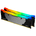 Модуль оперативной памяти Kingston 16GB FURY Renegade RGB Black XMP DDR4 3600Mhz Unbuffered DIMM (Kit 2*8gb) 1RX8 16-20-20 1.35V 288-pin 8Gbit