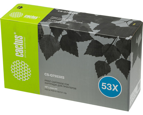 Картридж Cactus CS-Q7553XS Q7553X для HP P2014/P2015/M2727 (7000стр.) Картридж Cactus CS-Q7553XS Q7553X для HP P2014/P2015/M2727 (7000стр.)