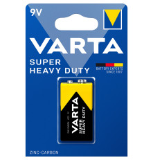 Элемент питания Varta SUPERLIFE Крона 6F22 BL1 Heavy Duty 9V (2022) (1 шт.)