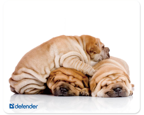 Коврик для мыши Defender Silk 230x190x1.6 мм, 10 видов
