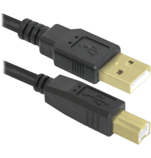 Кабель Defender USB2.0 AM-BM, 1.8 м, USB04-06PRO 
