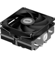 Вентилятор для процессора PCCooler RC400-53 (125W, 4-pin PWM, 53.5mm, Al/Cu, 4x6mm, 1x92mm, 43CFM, 31.2dBA, 2700RPM, S: 1851/1700/1200/20XX/115X, AM5/AM4, silver, black)