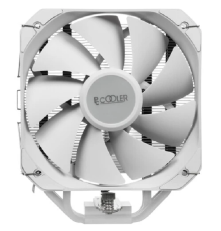 Вентилятор для процессора PCCooler PALADIN 400 WH (200W, 4-pin PWM, 157mm, Al/Cu, 4x6mm, 1x130mm, 76.85CFM, 29dBA, 1600RPM, S: 1851/1700/1200/115X, AM5/AM4, white)