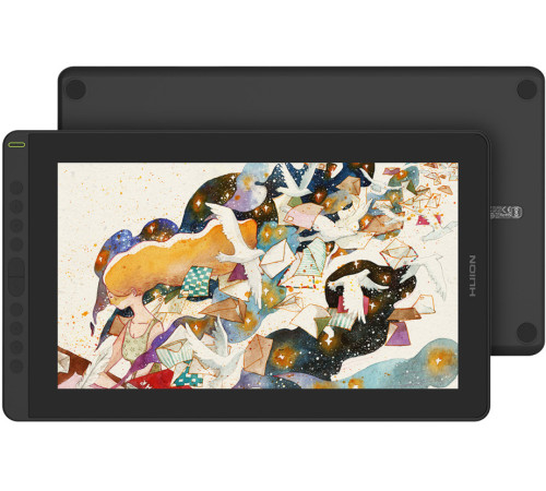 Интерактивный дисплей Huion KAMVAS 16 (2021), черный
