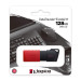Накопитель USB Flash Drive Kingston 128GB DataTraveler Exodia M, красный/черный