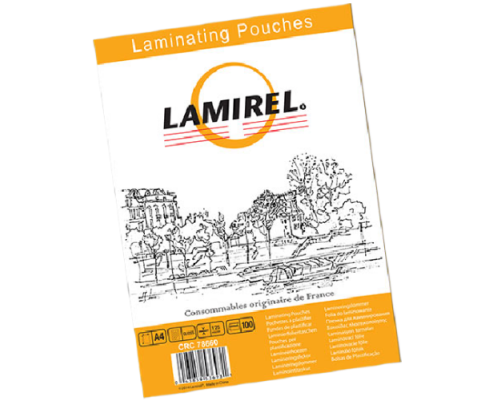 Пленка для ламинирования  Lamirel А4, 125мкм, 100 шт.