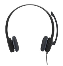 Гарнитура проводная Logitech H151 Stereo Black