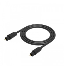 Кабель Vention оптоволоконный Toslink M/Toslink M, 1.5 м, черный