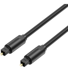 Кабель Vention оптоволоконный Toslink M/Toslink M, 5 м, черный
