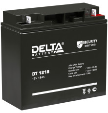 Аккумулятор свинцово-кислотный DELTA DT 1218, 12В/18Ач 
