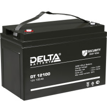 Аккумулятор свинцово-кислотный DELTA DT 12100, 12В/100Ач